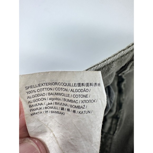 desigual pants for man, military size 32 Soft Green Canvas Pristine Condition‎ - Picture 12 of 13